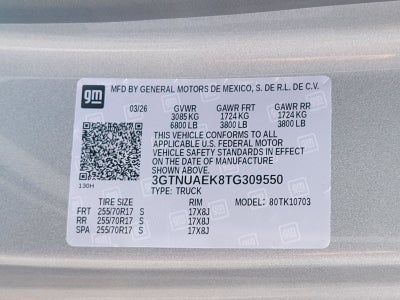 2026 GMC Sierra 1500 Pro