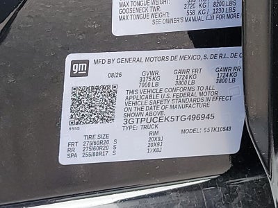 2026 GMC Sierra 1500 Elevation