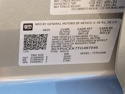 2026 GMC Sierra 1500 Elevation