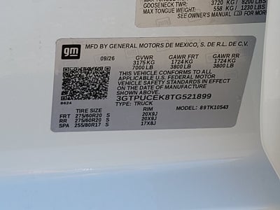 2026 GMC Sierra 1500 Elevation