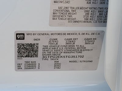 2026 GMC Sierra 1500 Elevation