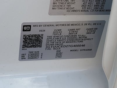 2026 GMC Sierra 1500 Elevation