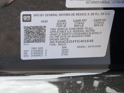 2026 GMC Sierra 1500 Elevation