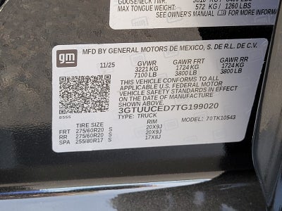 2026 GMC Sierra 1500 Elevation