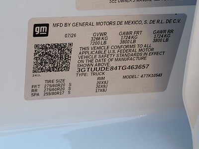 2026 GMC Sierra 1500 SLT
