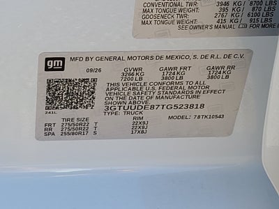2026 GMC Sierra 1500 SLT
