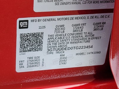 2026 GMC Sierra 1500 SLT