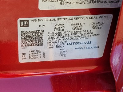 2026 GMC Sierra 1500 SLT