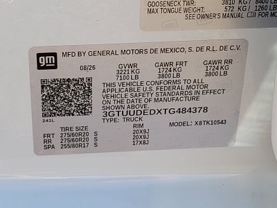 2026 GMC Sierra 1500 SLT