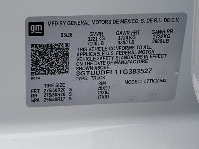 2026 GMC Sierra 1500 SLT
