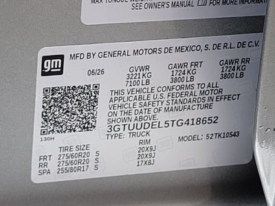 2026 GMC Sierra 1500 SLT