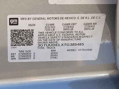 2026 GMC Sierra 1500 SLT