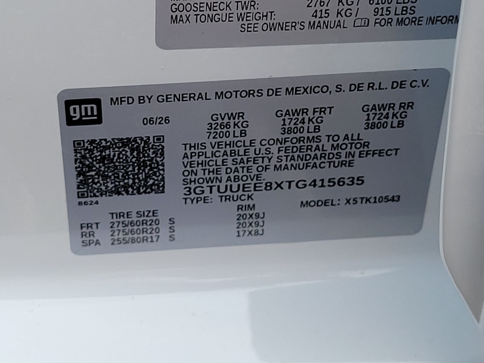 2026 GMC Sierra 1500 AT4