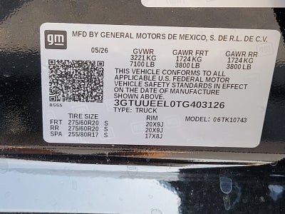 2026 GMC Sierra 1500 AT4