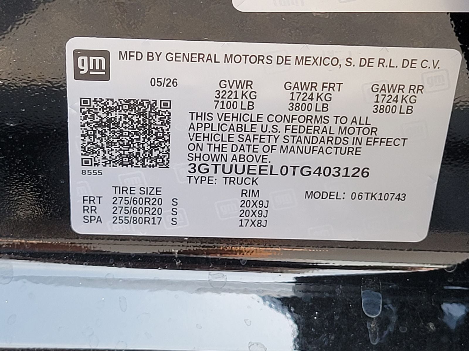 2026 GMC Sierra 1500 AT4