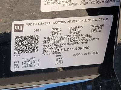 2026 GMC Sierra 1500 AT4