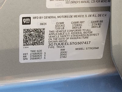 2026 GMC Sierra 1500 AT4