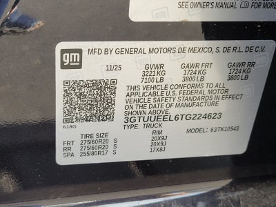 2026 GMC Sierra 1500 AT4