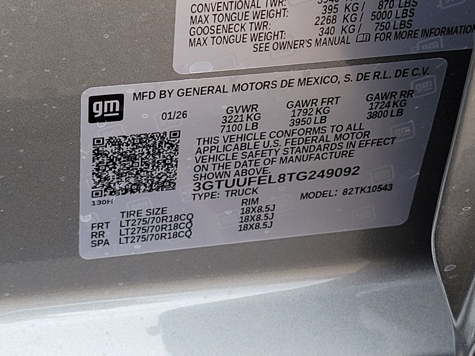 2026 GMC Sierra 1500 AT4X