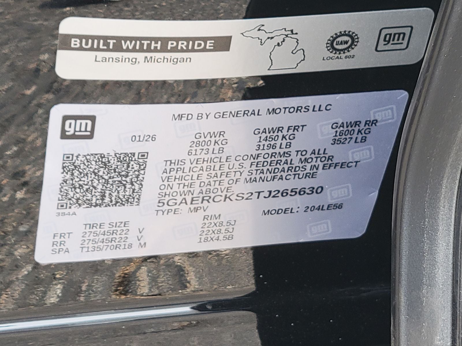 2026 Buick Enclave Avenir