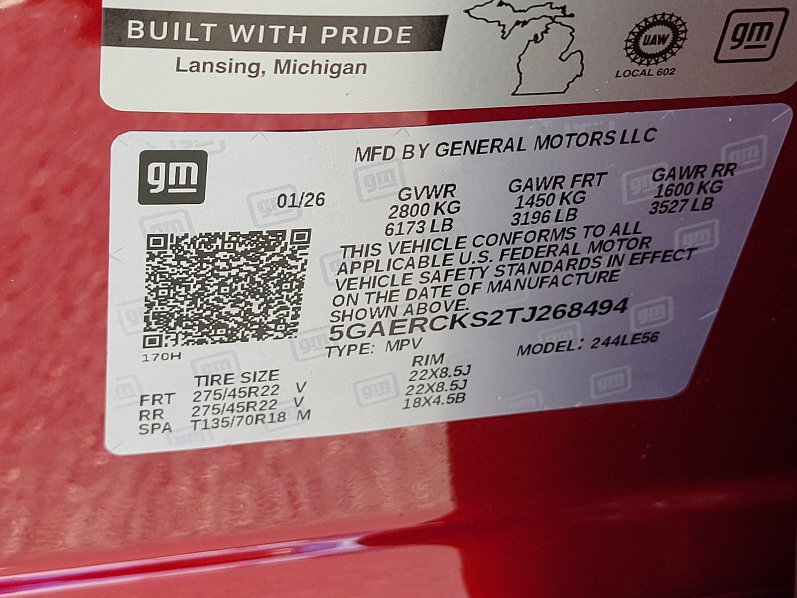 2026 Buick Enclave Avenir