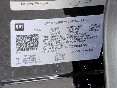 2026 Buick Enclave Avenir