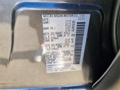 2026 Nissan Frontier SV