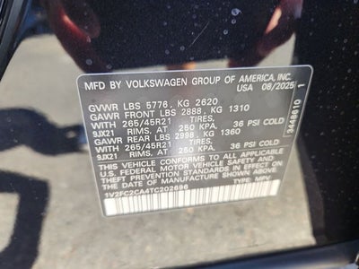 2026 Volkswagen Atlas Cross Sport 2.0T SEL Premium R-Line