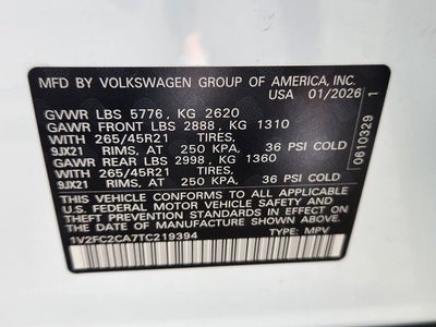 2026 Volkswagen Atlas Cross Sport 2.0T SEL Premium R-Line