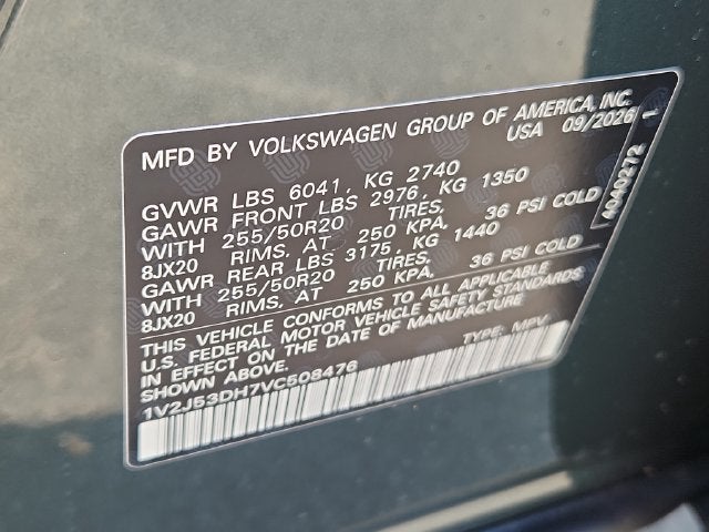 2027 Volkswagen Atlas SE w/Technology