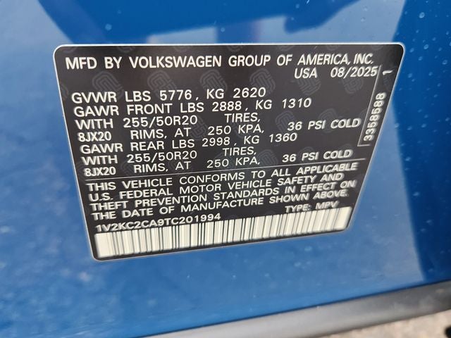 2026 Volkswagen Atlas Cross Sport 2.0T SE w/Technology