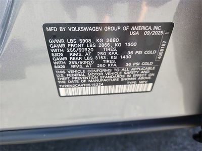 2026 Volkswagen Atlas 2.0T SE W/TECHNOLOGY