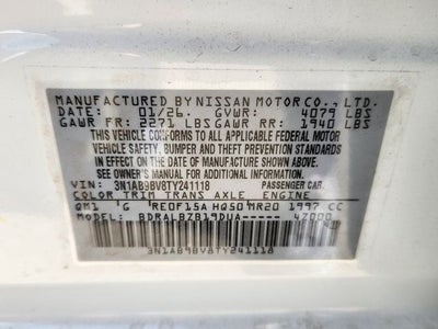 2026 Nissan Sentra S