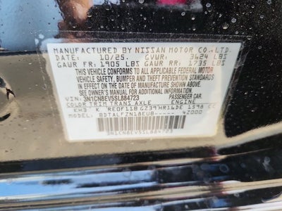 2025 Nissan Versa SV