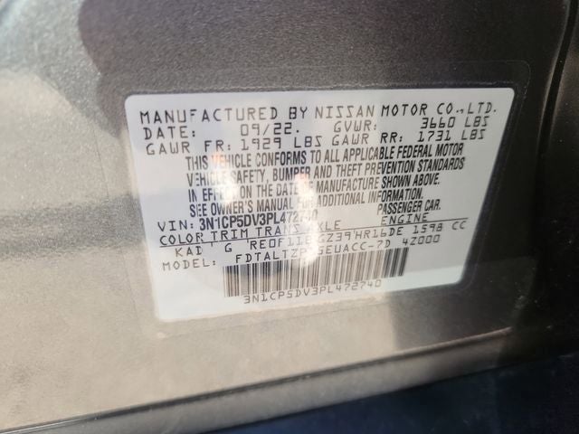 2023 Nissan Kicks SR