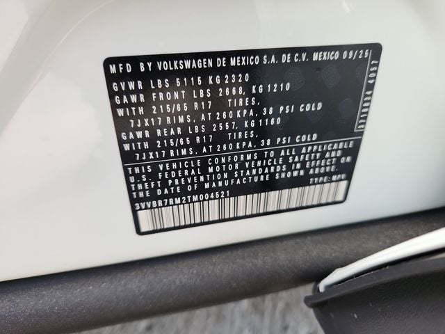 2026 Volkswagen Tiguan 2.0T S