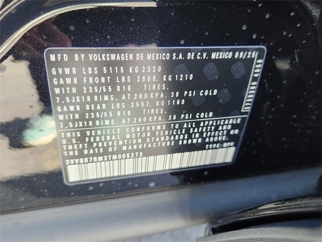 2026 Volkswagen Tiguan 2.0T S