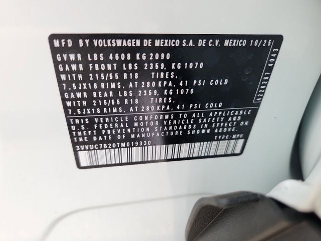 2026 Volkswagen Taos 1.5T SE