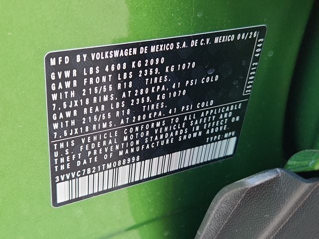 2026 Volkswagen Taos 1.5T SE