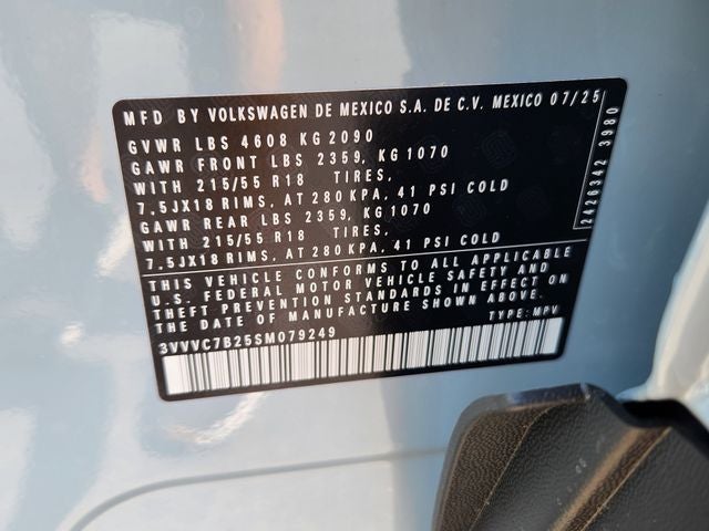 2025 Volkswagen Taos 1.5T SE