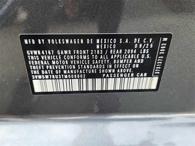 2026 Volkswagen Jetta 1.5T S