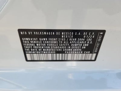 2026 Volkswagen Jetta 1.5T S