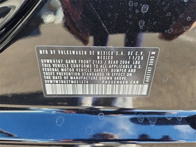 2026 Volkswagen Jetta 1.5T SE