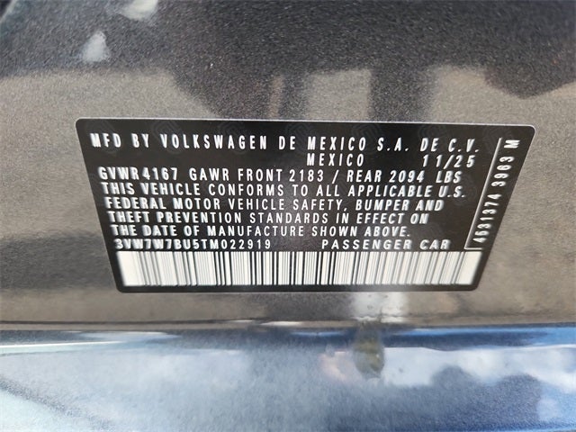 2026 Volkswagen Jetta 1.5T SE