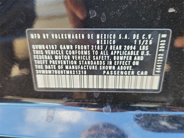 2026 Volkswagen Jetta 1.5T Sport