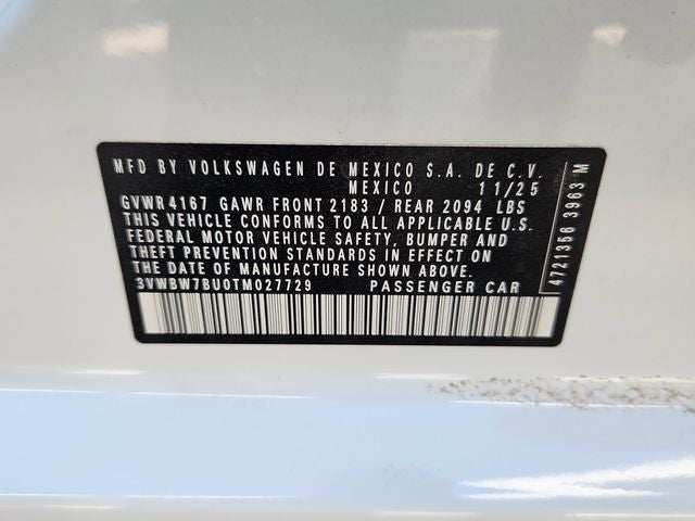 2026 Volkswagen Jetta 1.5T Sport