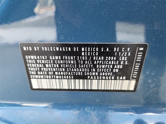 2026 Volkswagen Jetta 1.5T Sport