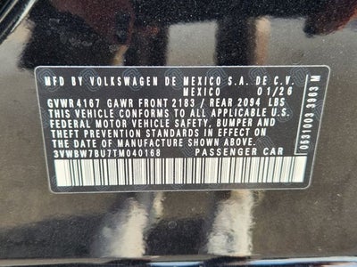 2026 Volkswagen Jetta 1.5T Sport