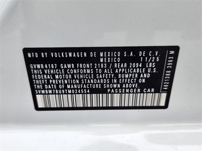 2026 Volkswagen Jetta 1.5T Sport