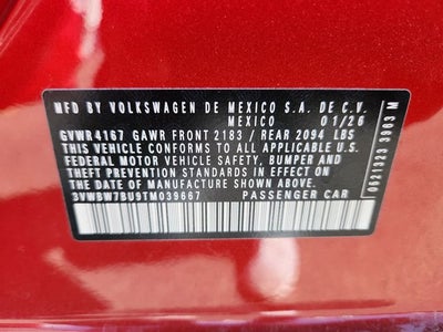 2026 Volkswagen Jetta 1.5T Sport